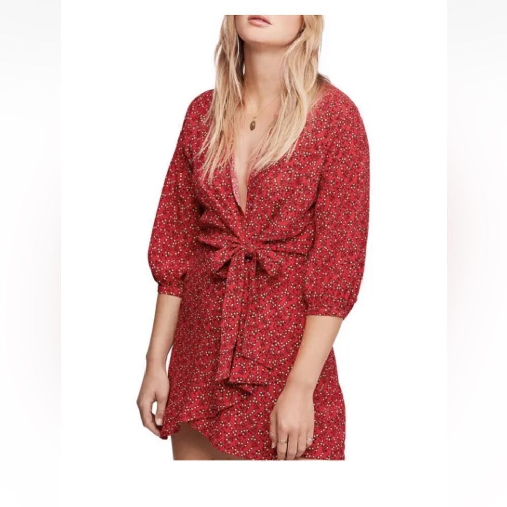 Free People Clara Mini Tunic Top/Dress Size XS